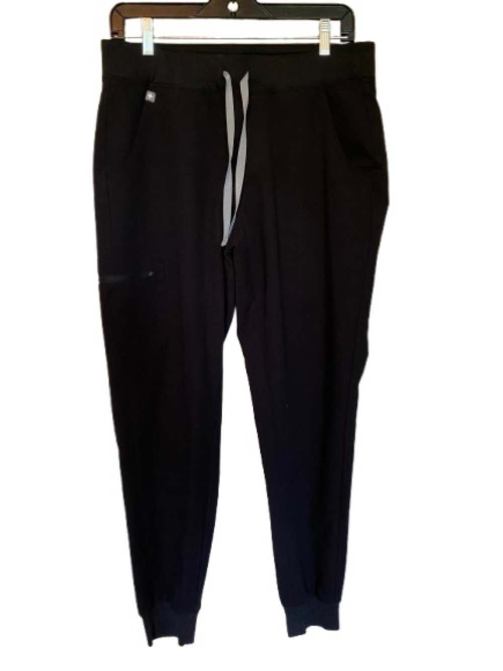 FIGS Women’s Zamora Jogger Scrub Pants in Black Size M W18SW2005 Gorpcore